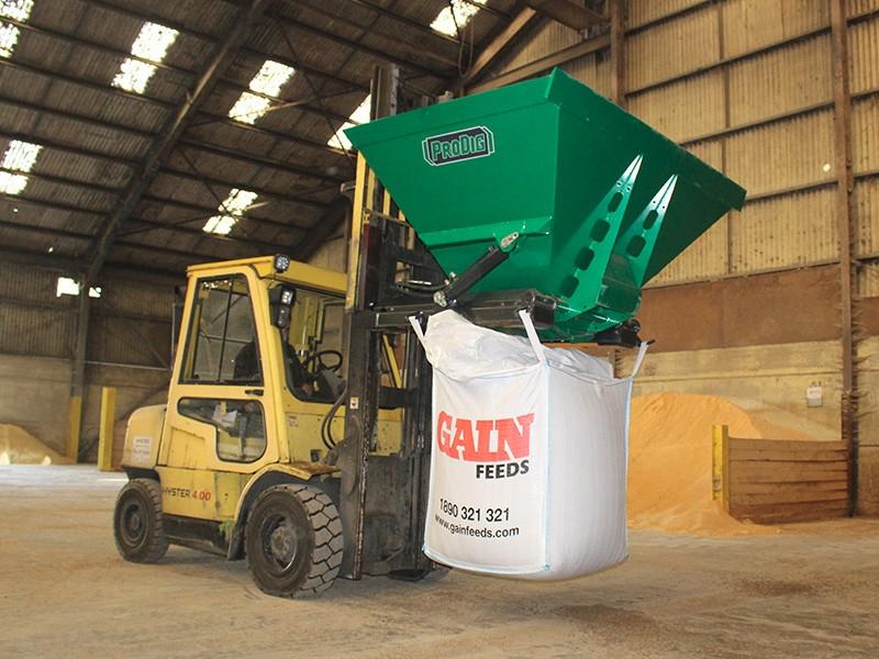 Fork Lift Bag Filler