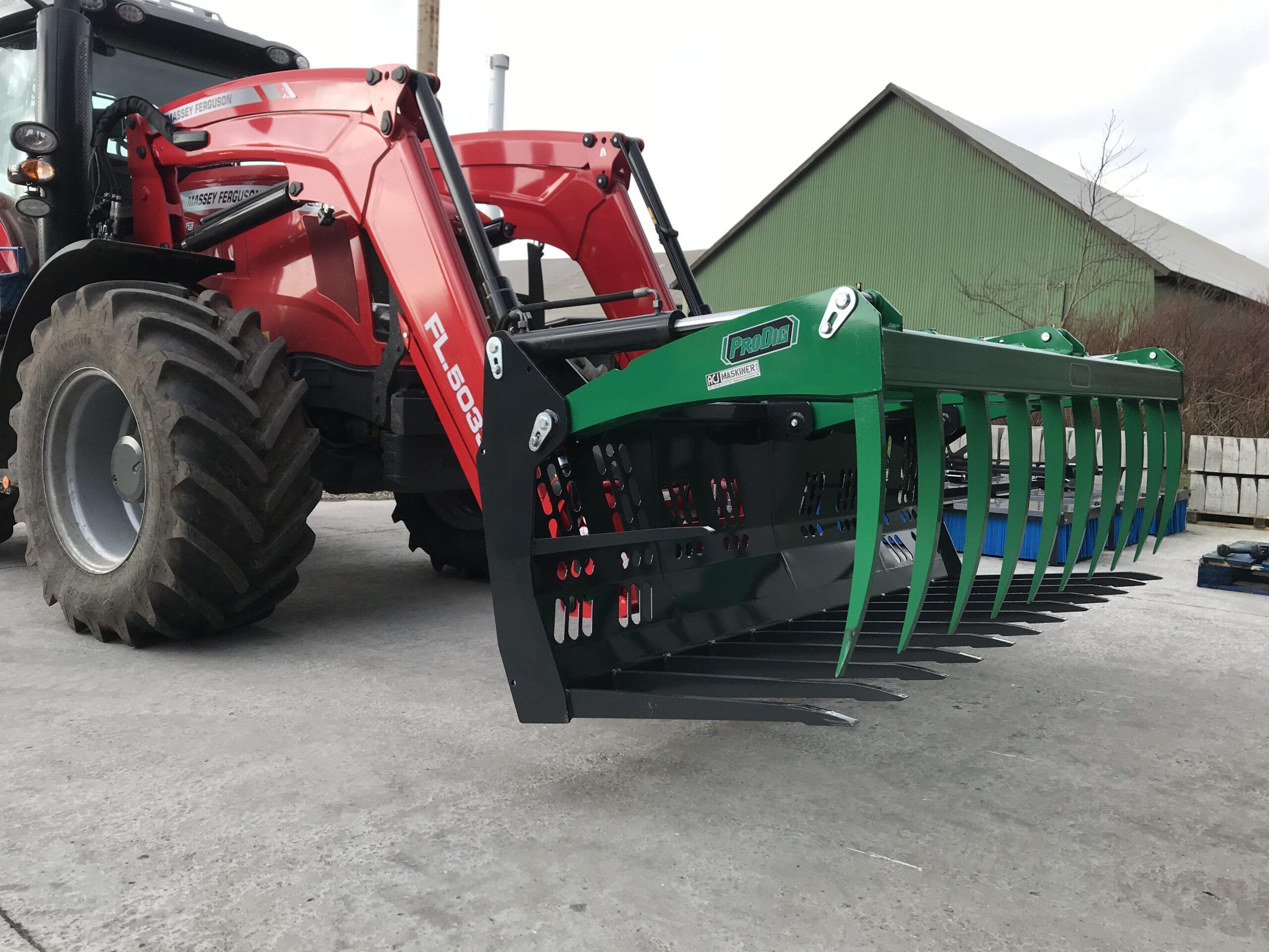 Telehandler Tine Grab