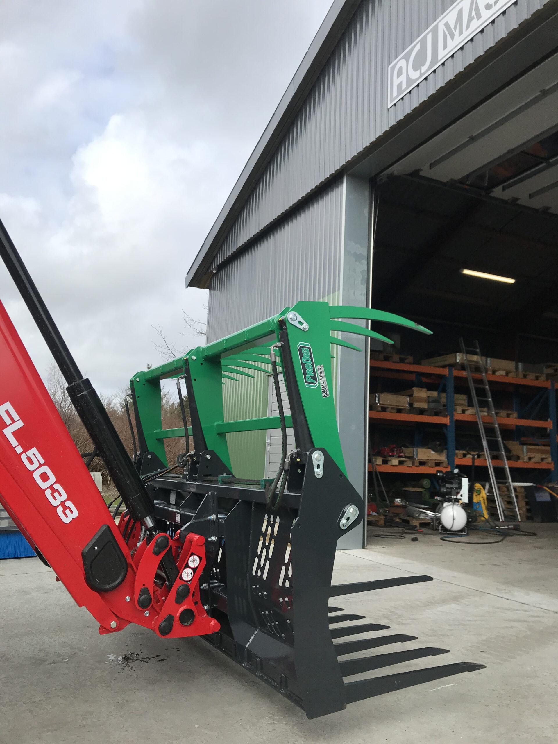 Telehandler Tine Grab