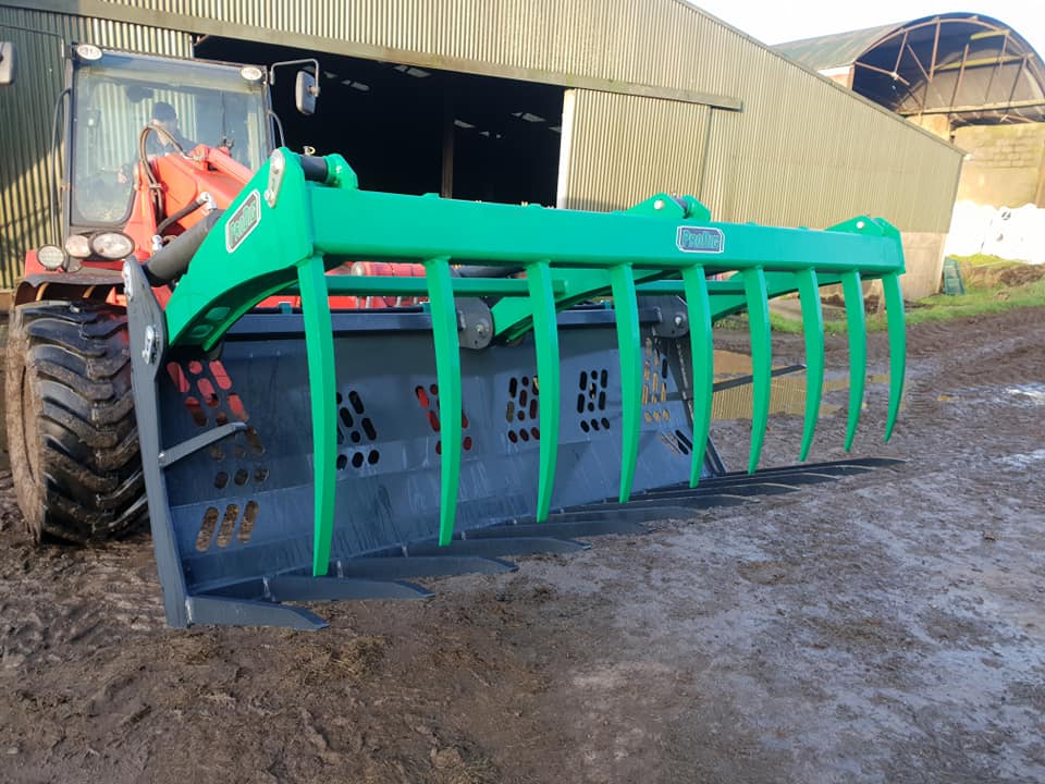 Telehandler Tine Grab