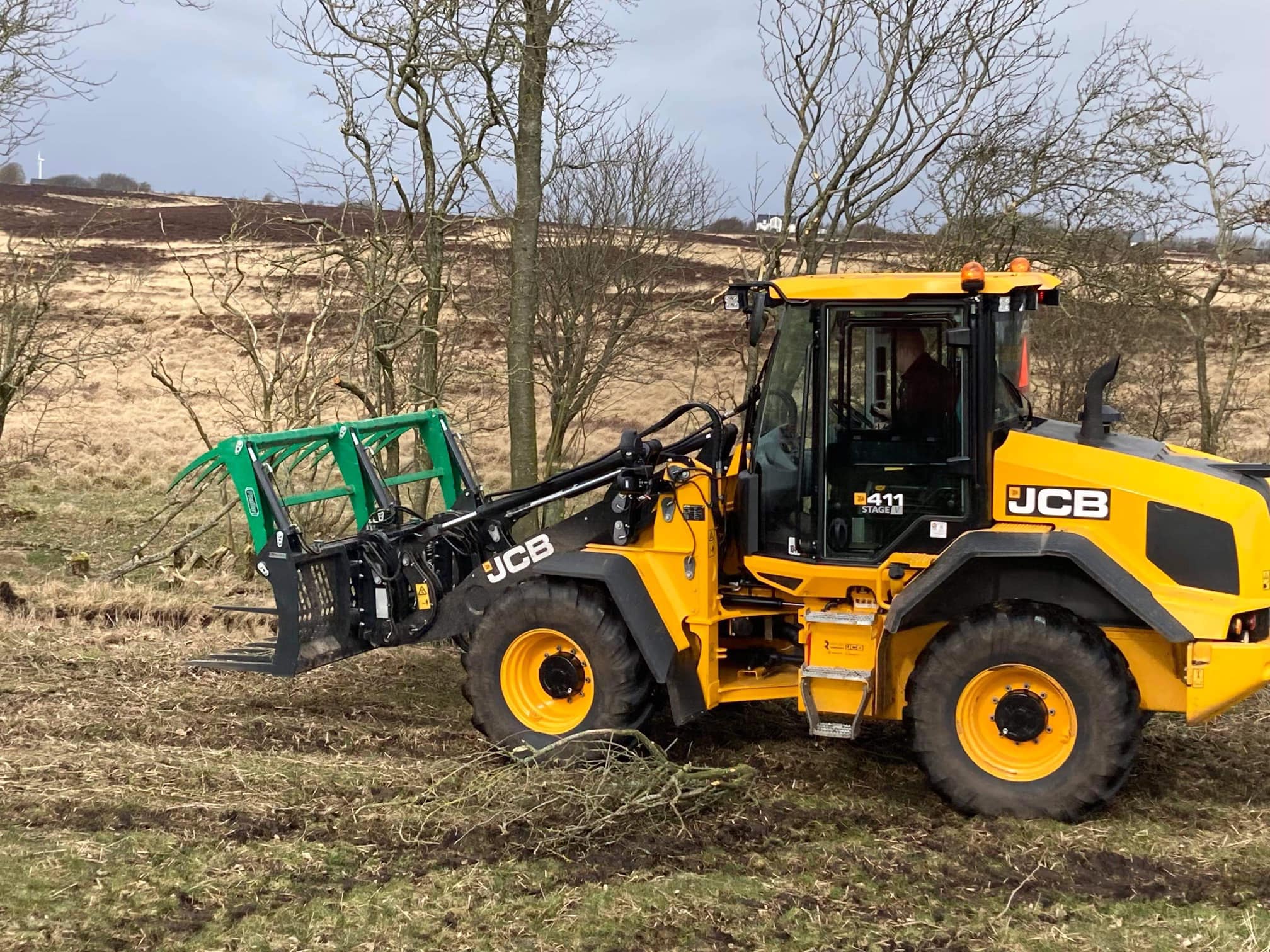 Telehandler Tine Grab