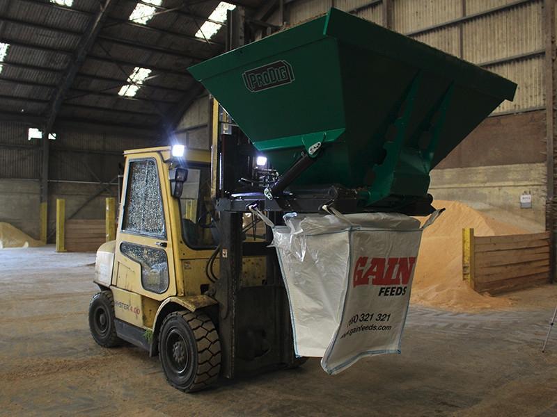 Fork Lift Bag Filler