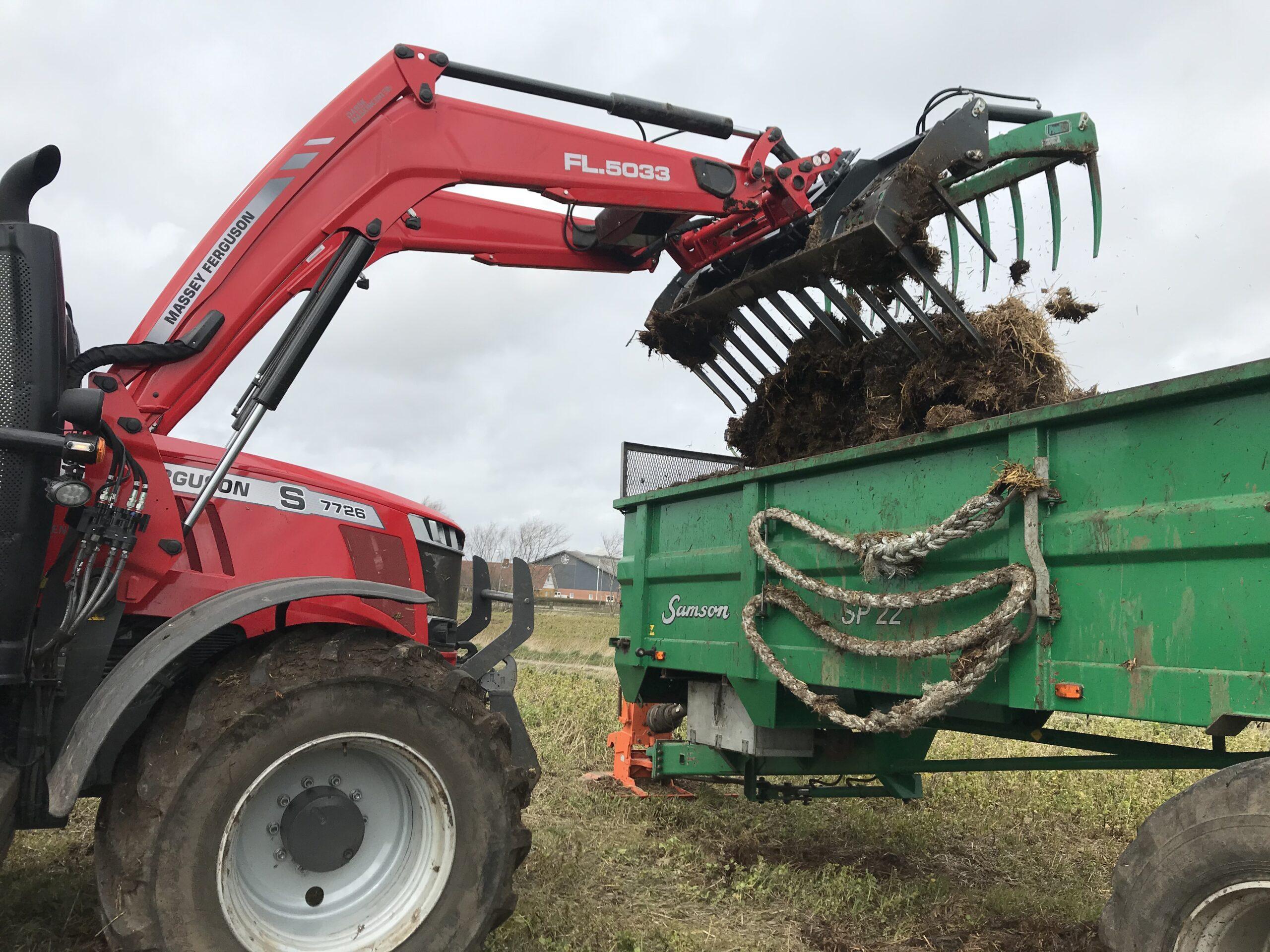Telehandler Tine Grab