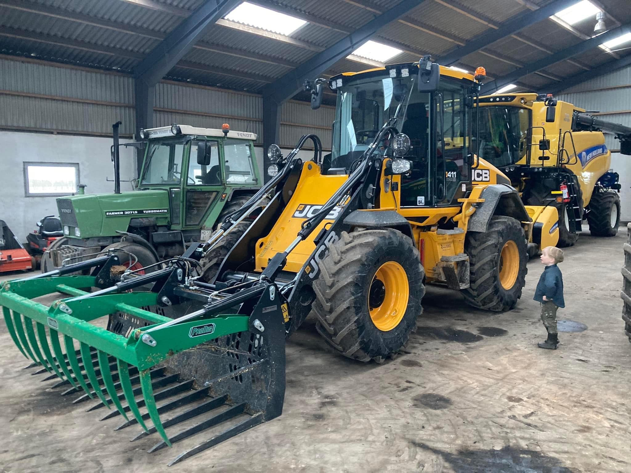 Telehandler Tine Grab